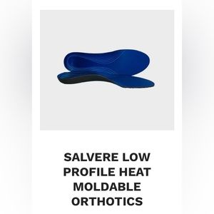 Salvere heat moldable orthotics